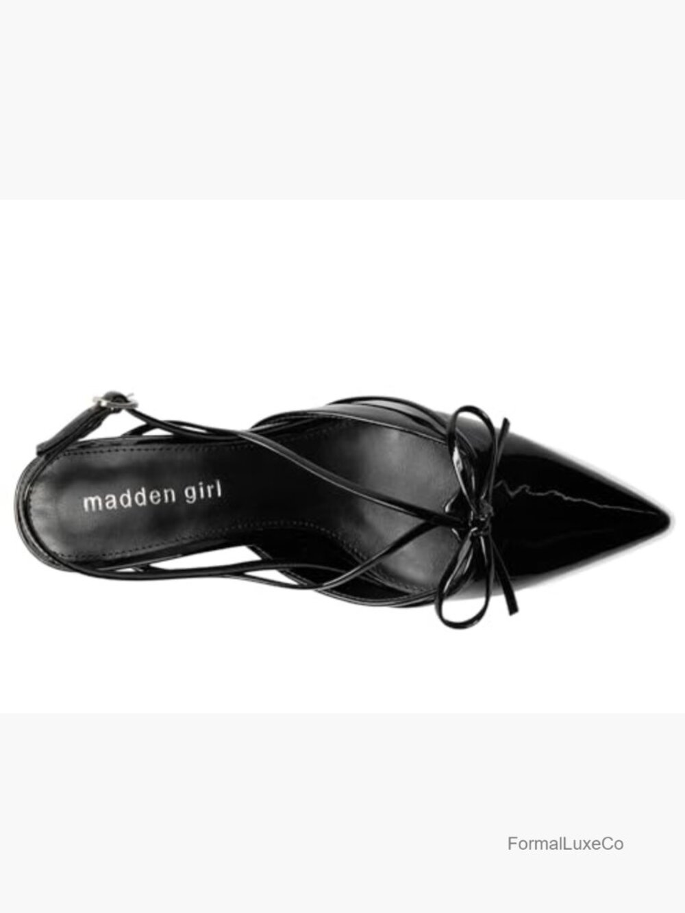 Kitten Heel Slingback Pumps - Formal Evening Party Shoes - Picture 2 of 7